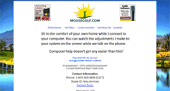 Desktop Screenshot of mousegolf.com